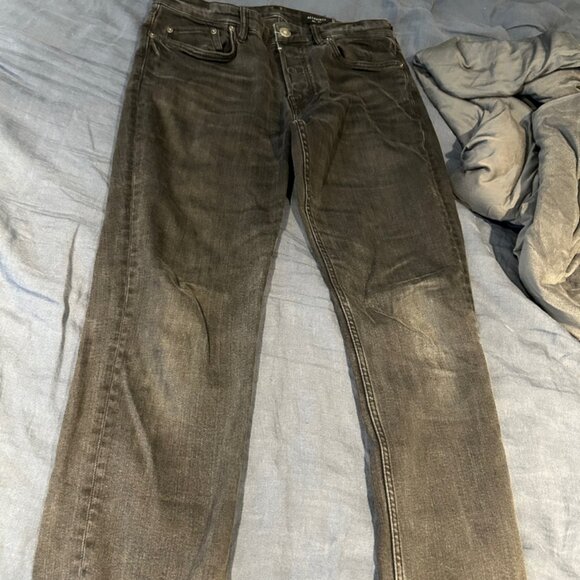 All Saints Black Jeans Size W31 ($210 Retail) - Picture 4 of 5